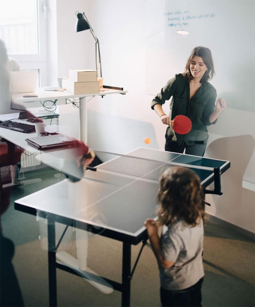 mid size ping pong tables