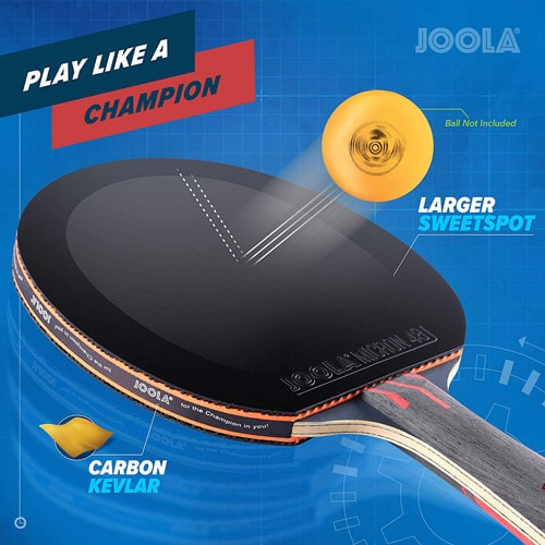 best ping pong paddle for spin