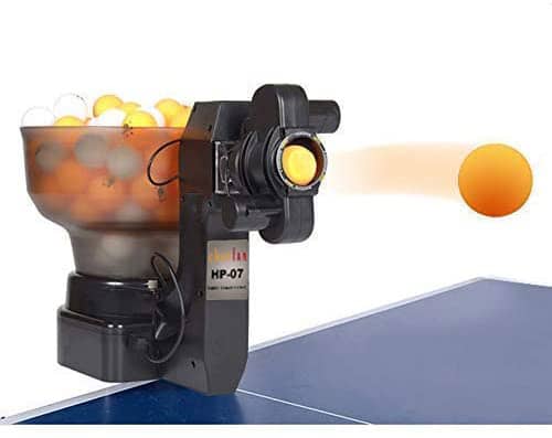 zxmoto table tennis robot with catch net automatic ping pong robot machine for training